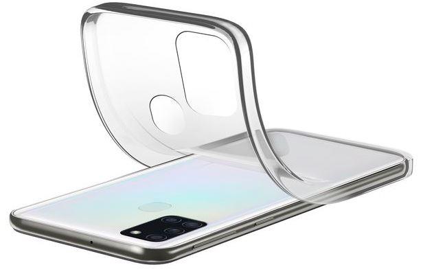 TECNO SHOP Custodia cover per Samsung Galaxy A21s Cellular Line Soft in silicone trasparente